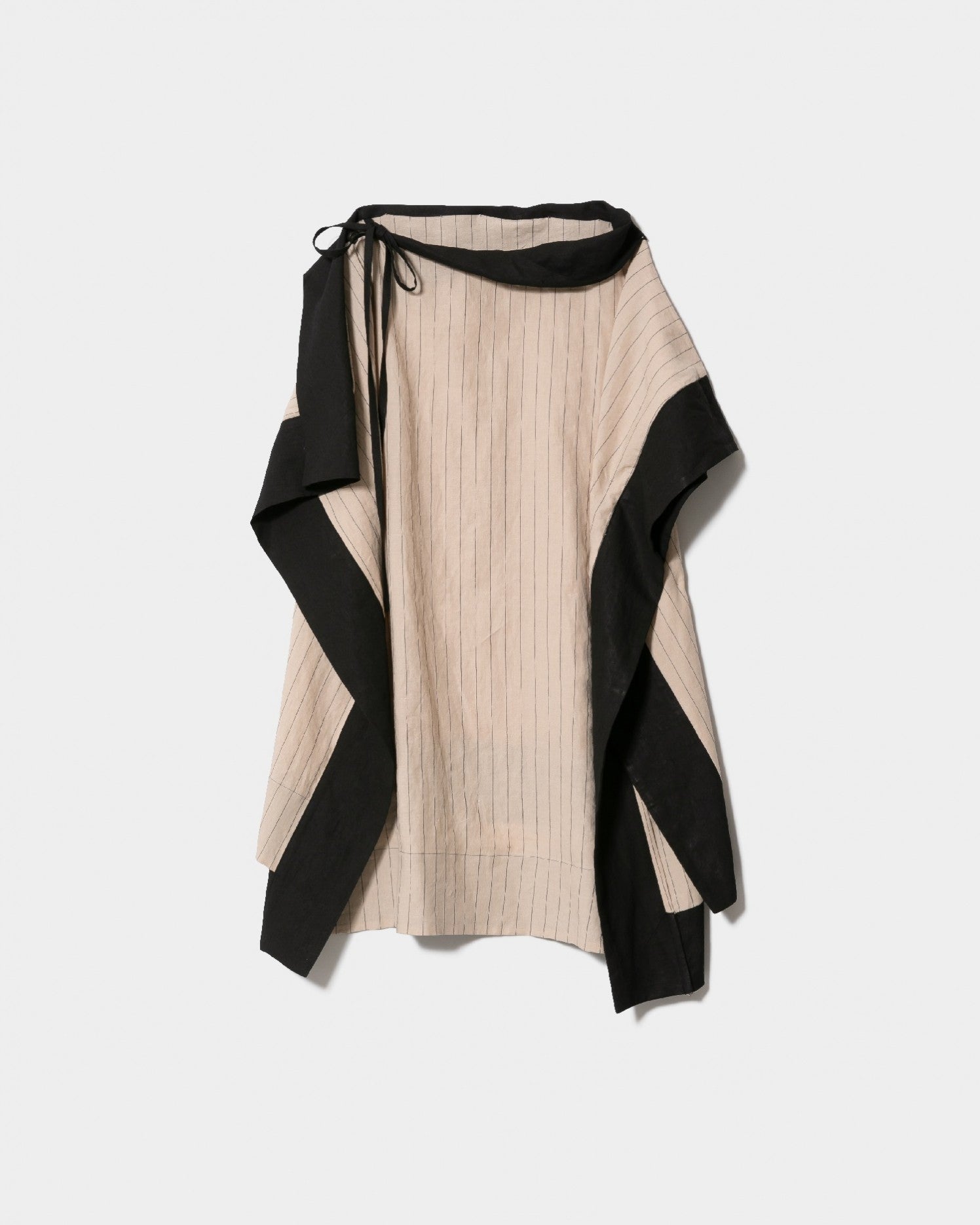 coating linen bound placket skirt