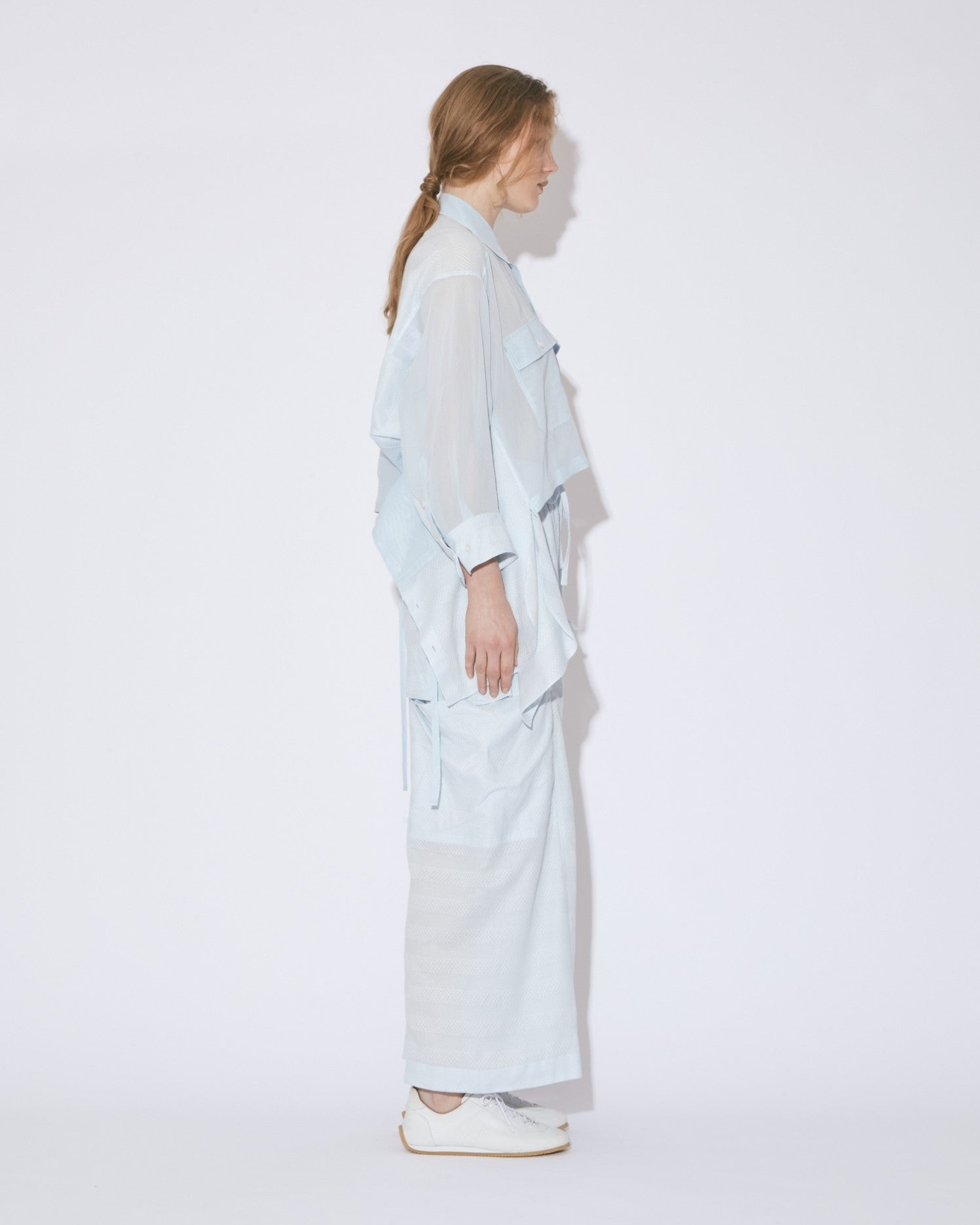 double-end leno cloth tuxedo shirt