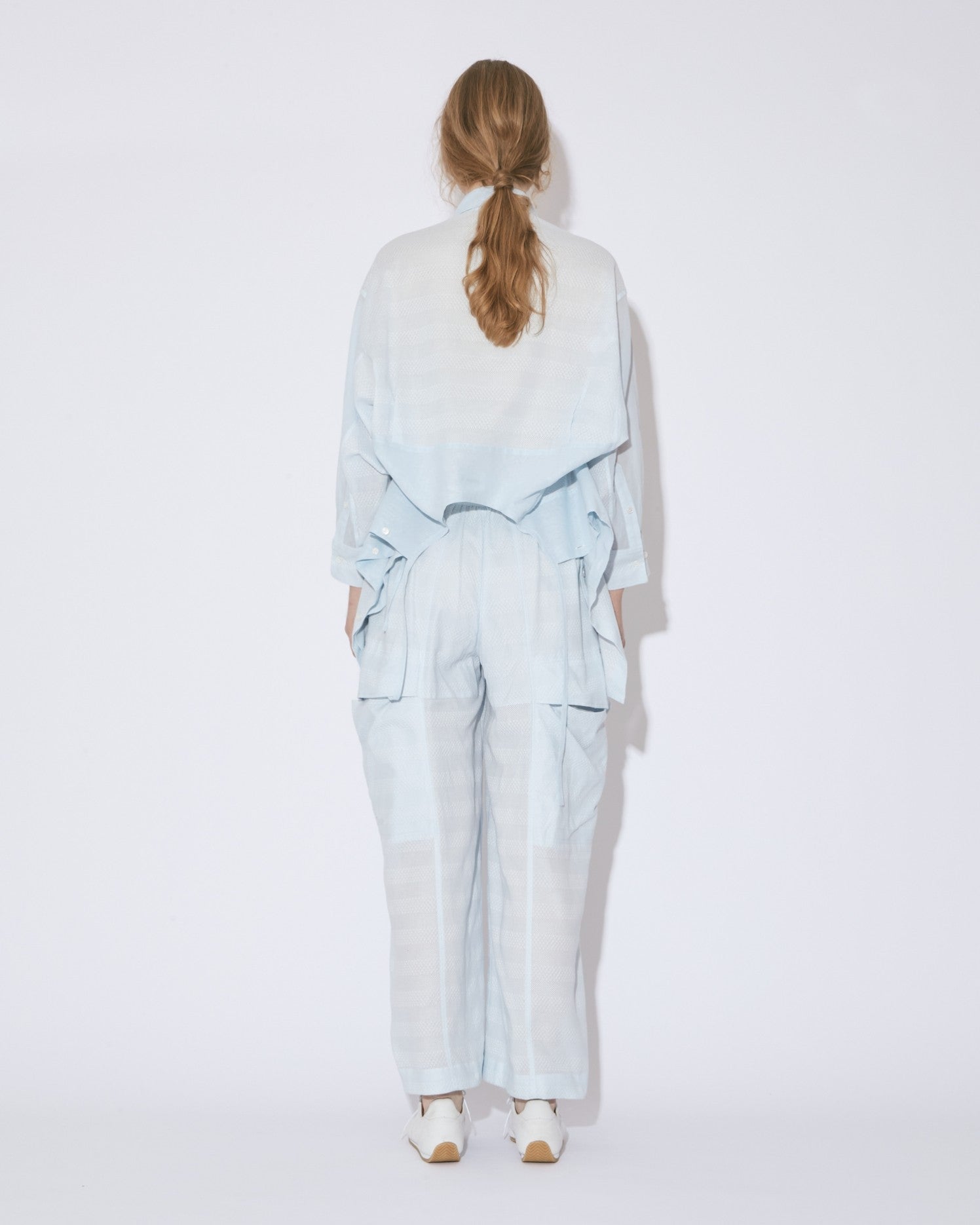 double-end leno cloth tuxedo shirt