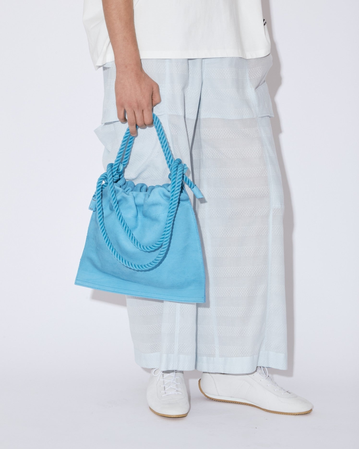 towel leather small hanging bag