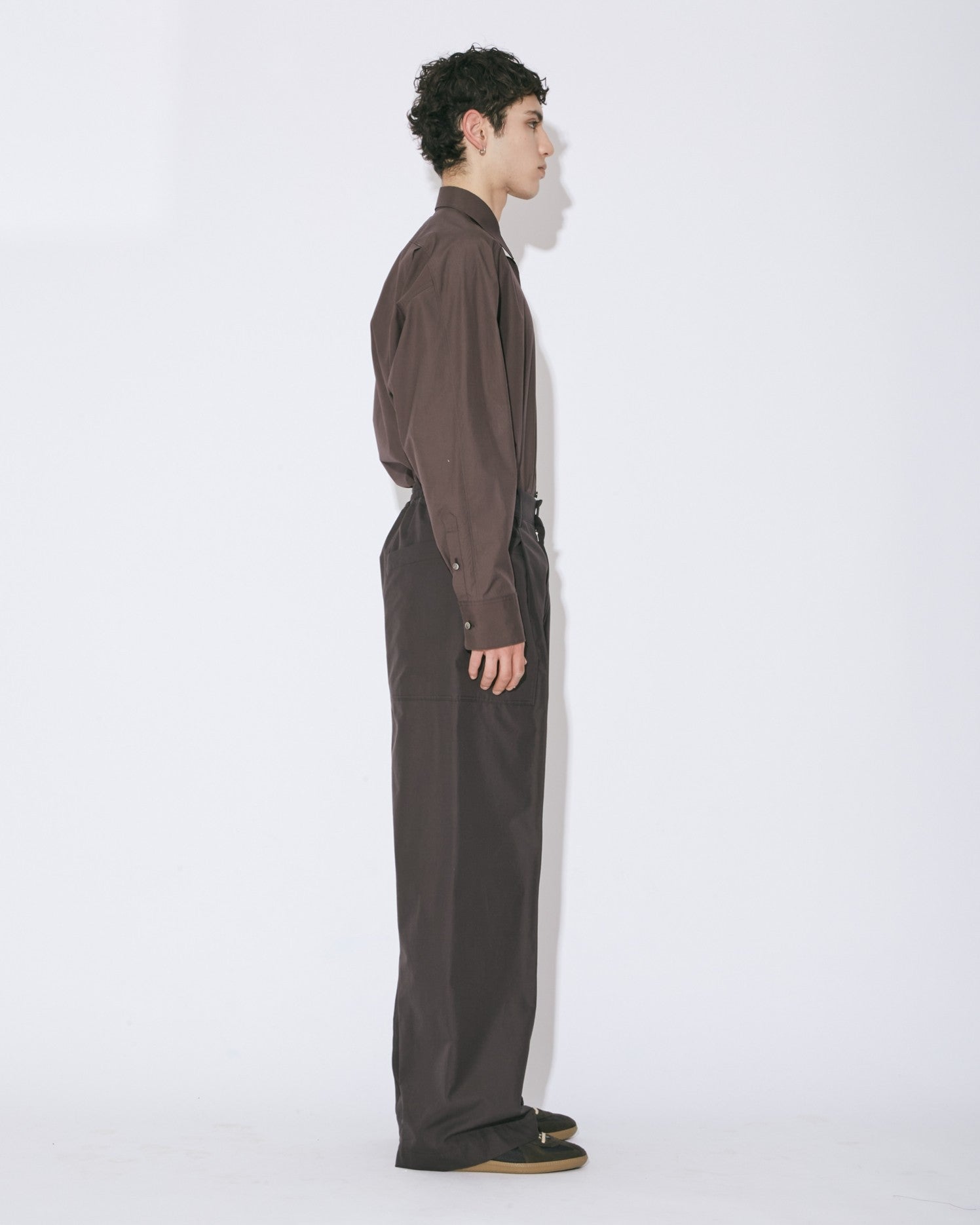 finx typewriter big tuck over shirt