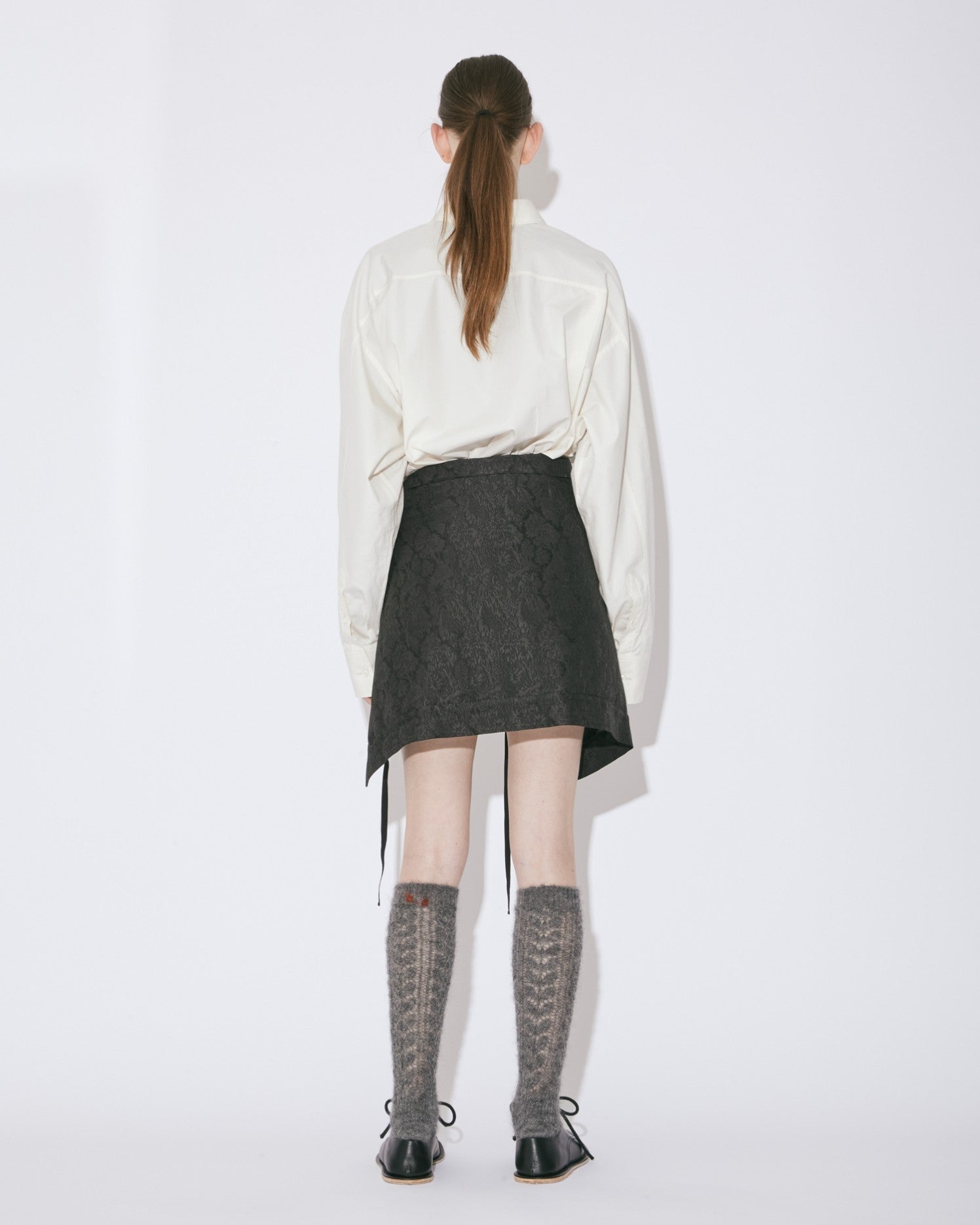 bittermelon jacquard pillow case skirt
