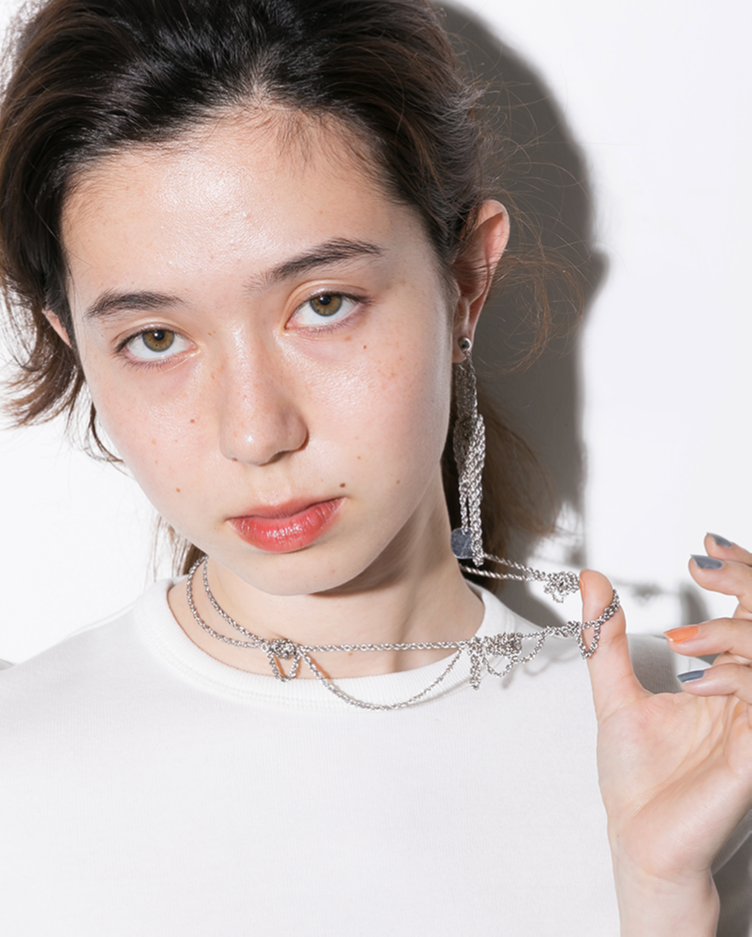 Messy necklace / 絡まりっぱなしネックレス