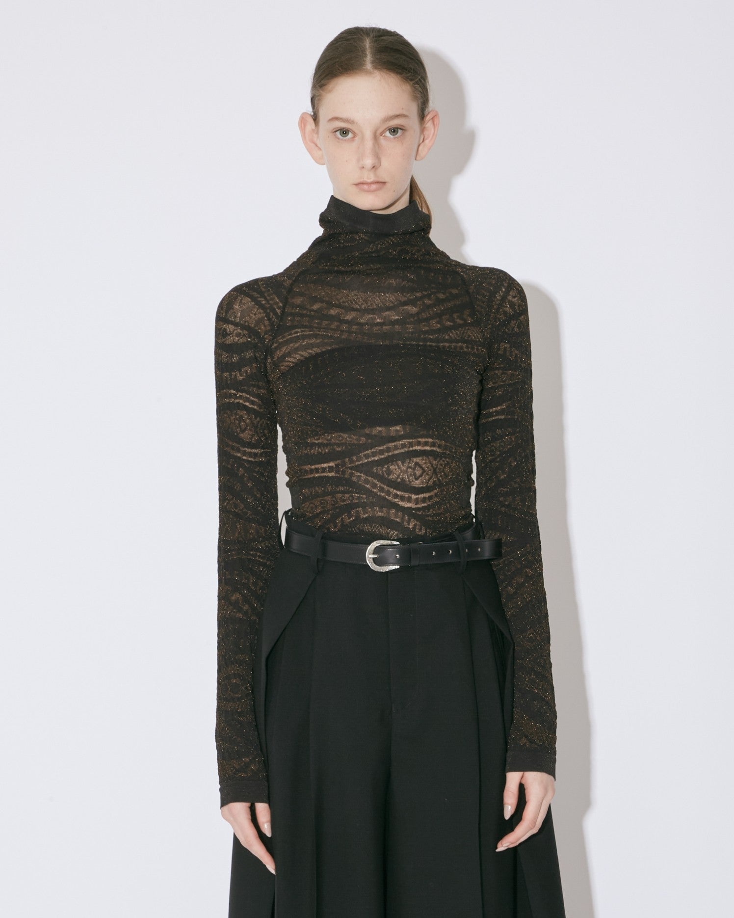 stocking knitted pullover