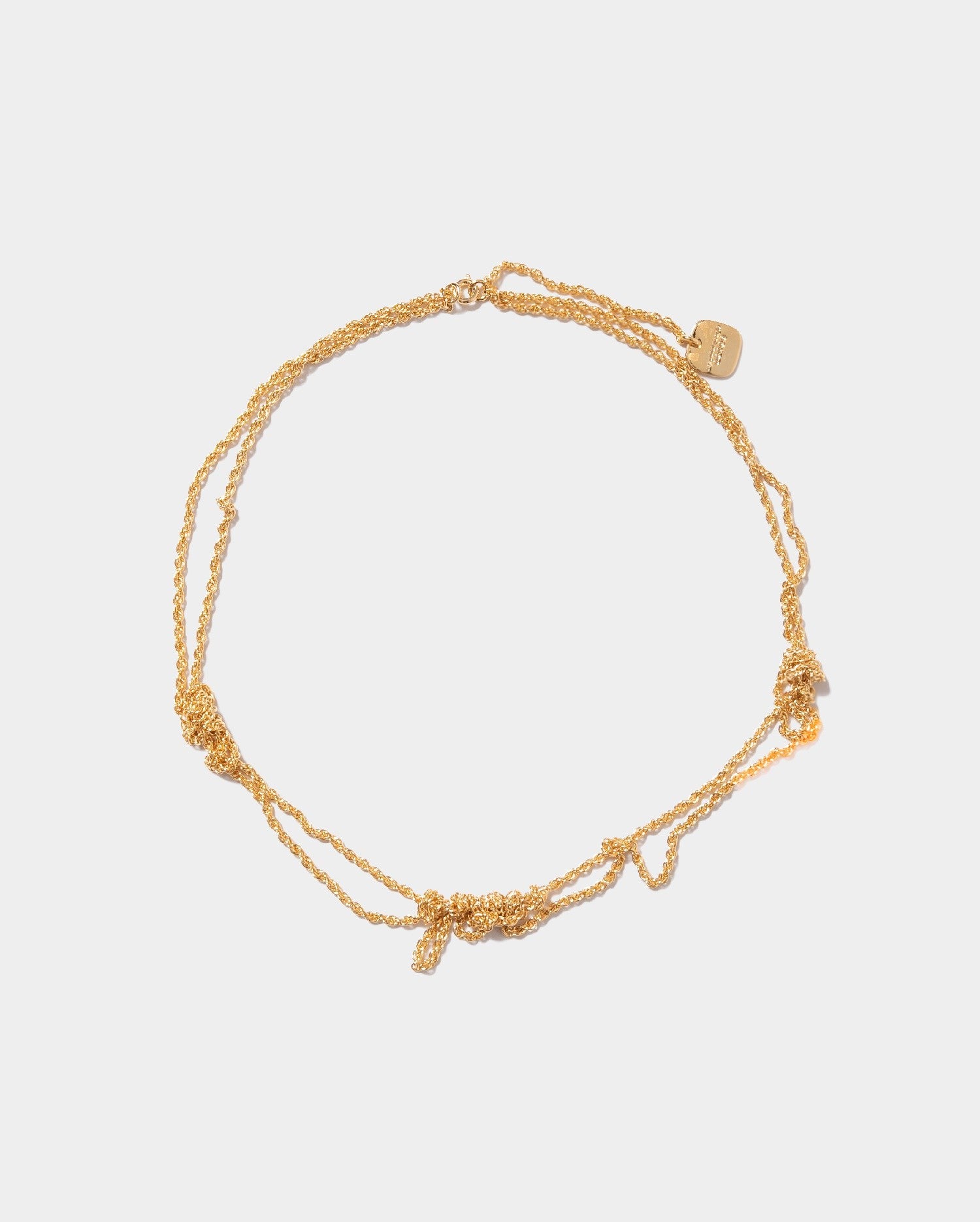 Messy necklace / 絡まりっぱなしネックレス