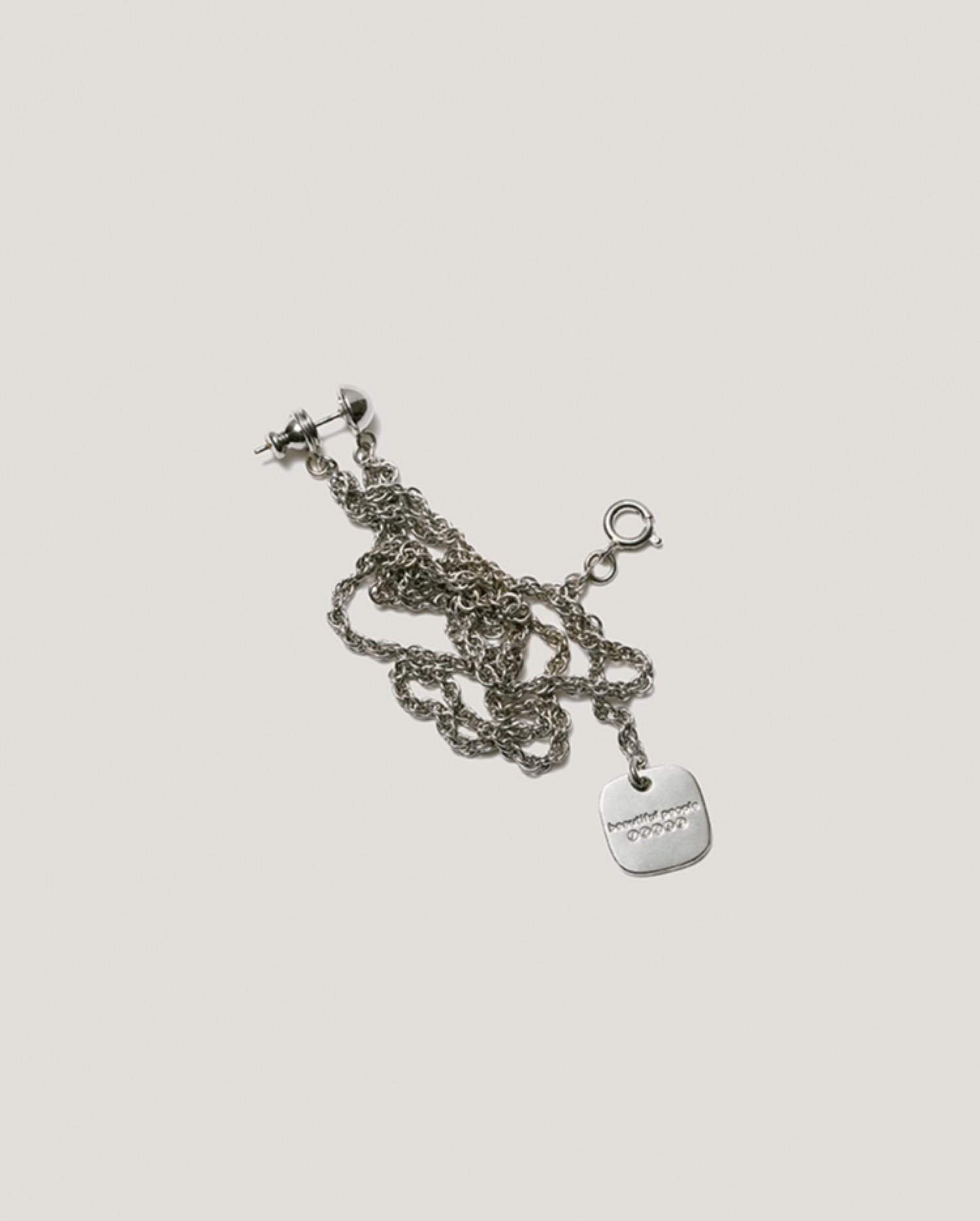 Messy tangled earrings/絡まりっぱなしピアス