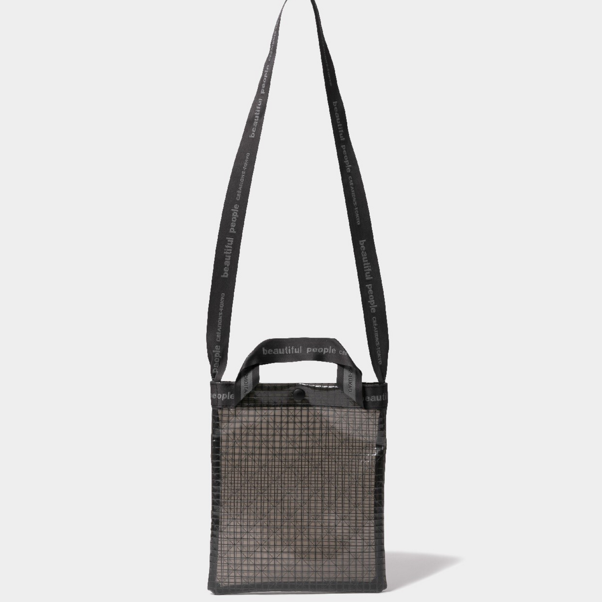 Vinyl logo tape Sacoche bag – beautiful people online store Vinyl logo tape Sacoche bag – beautiful people online store