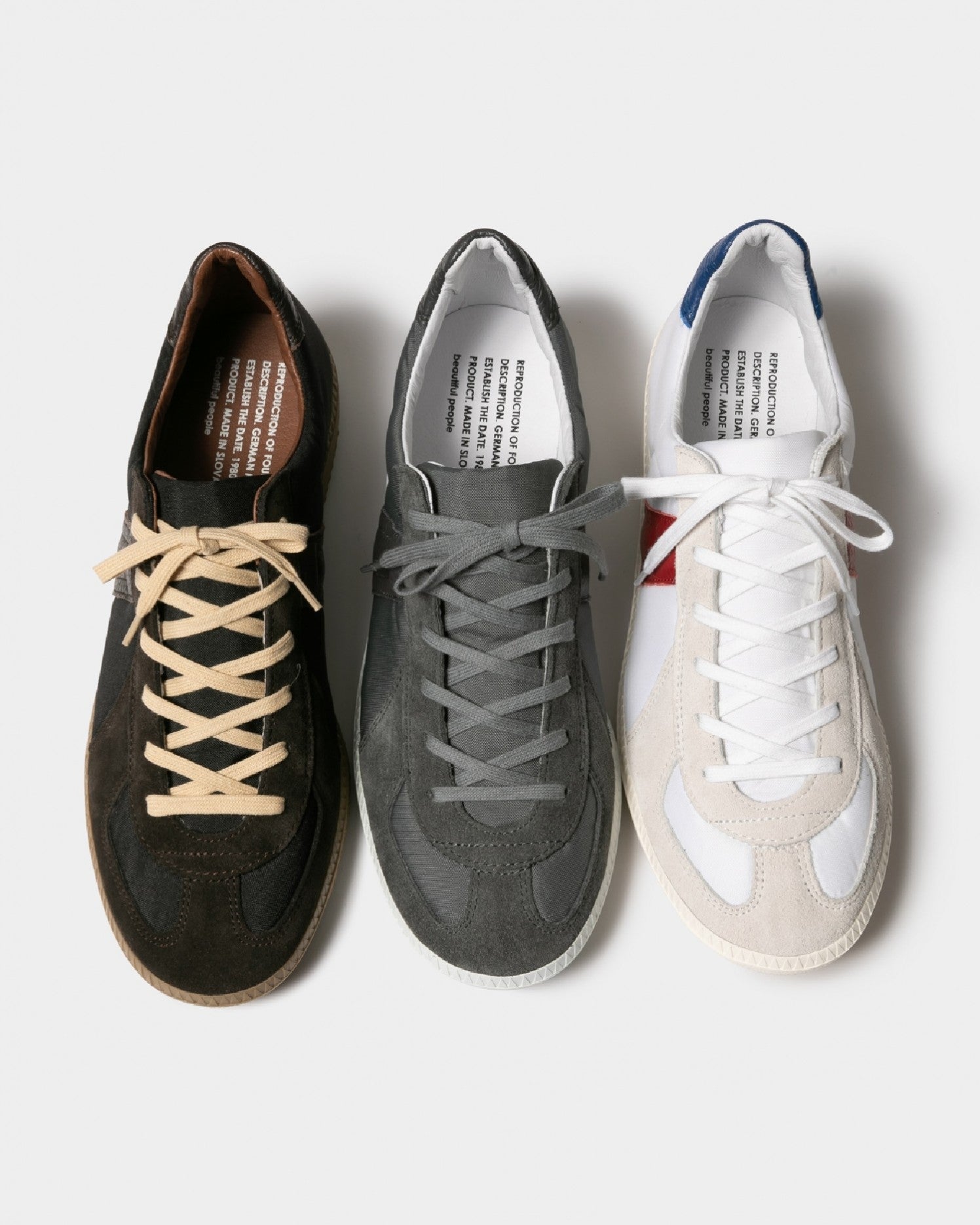 REPRODUCTION OF FOUND german trainer NYLON