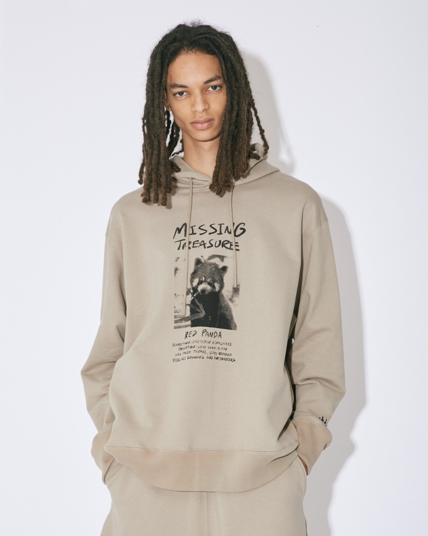 suvin compact sweat pullover parka