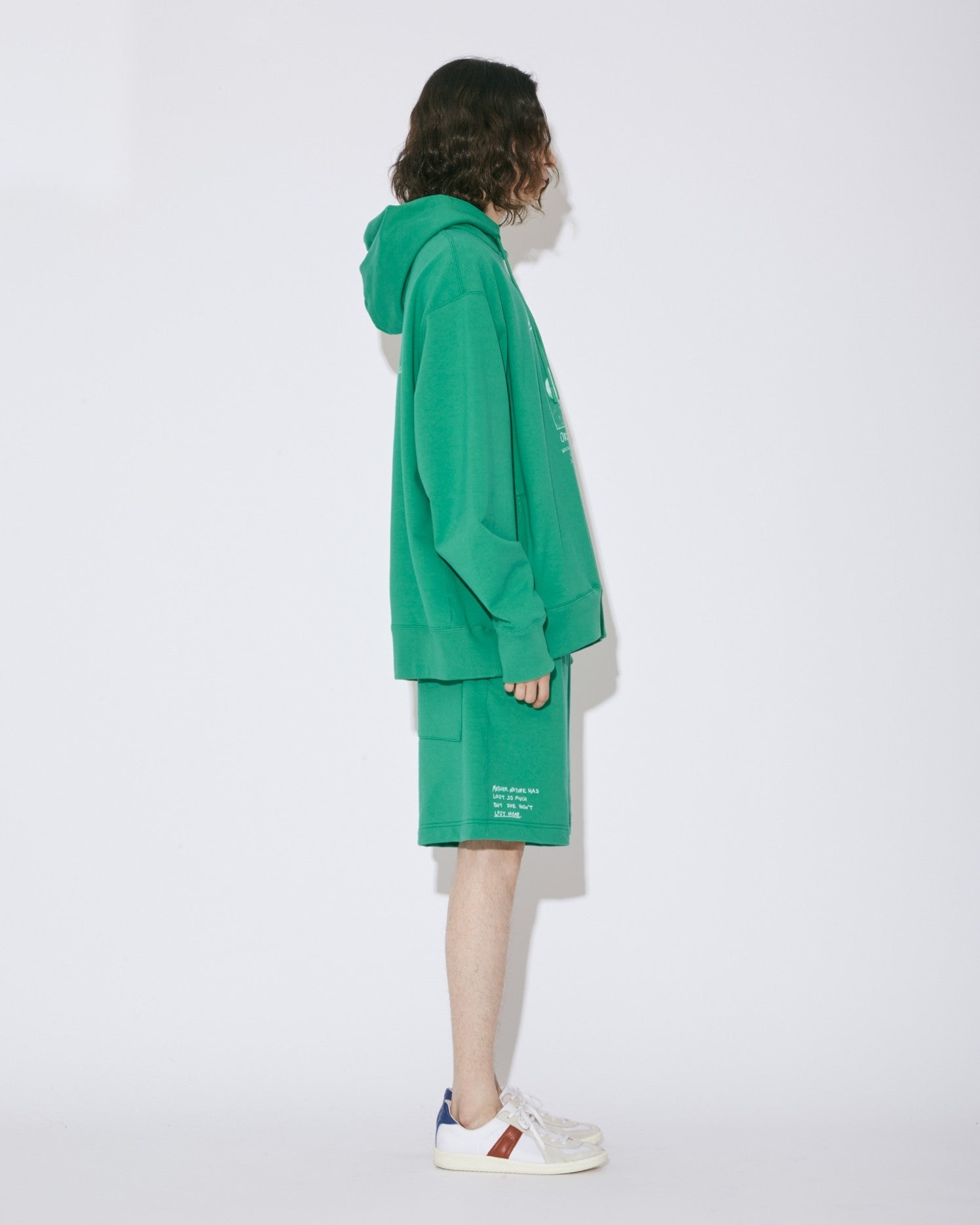 suvin compact sweat pullover parka