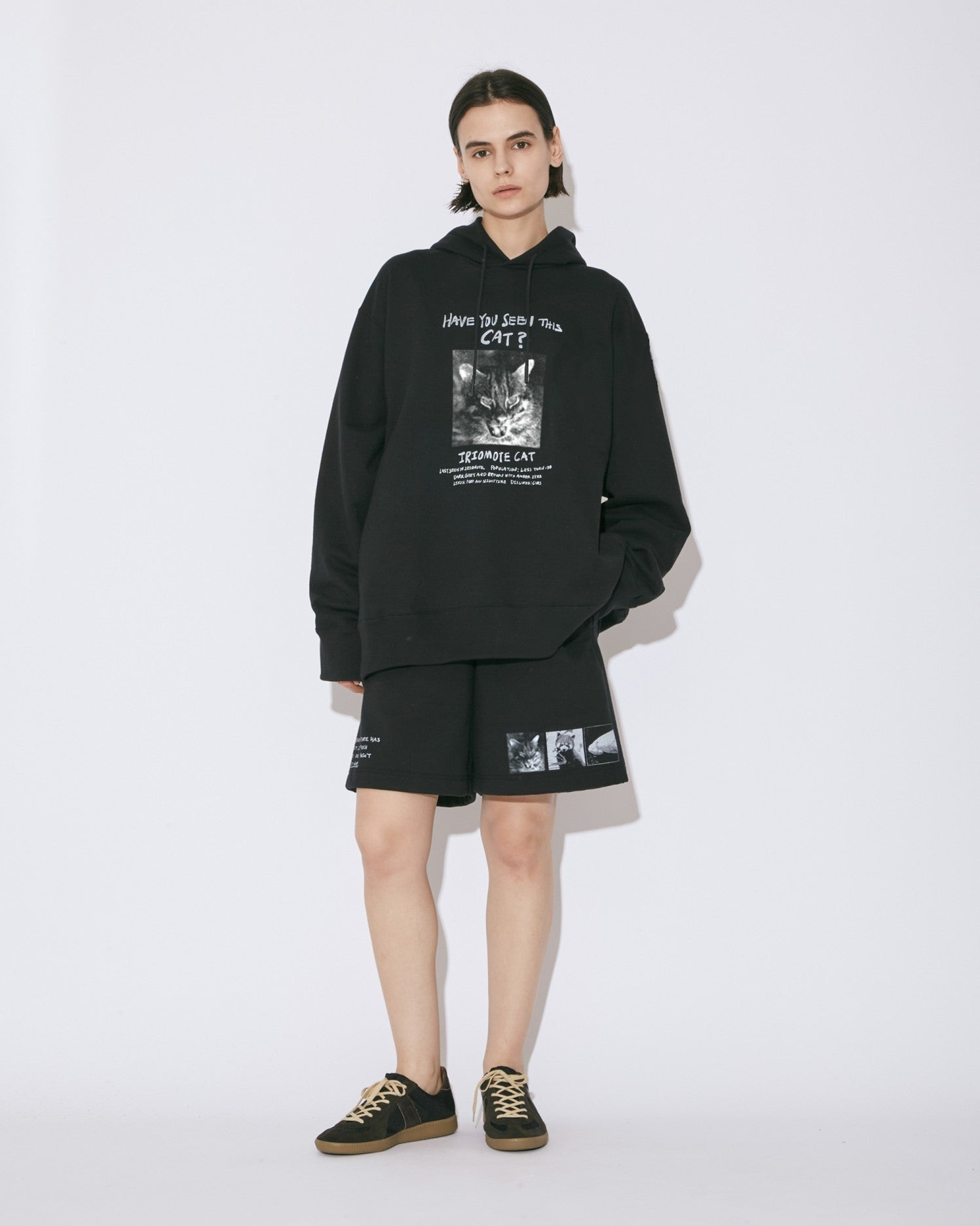 suvin compact sweat short pants