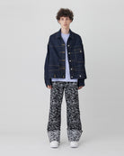 double-end selvedge denim blouson