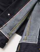 double-end selvedge denim blouson