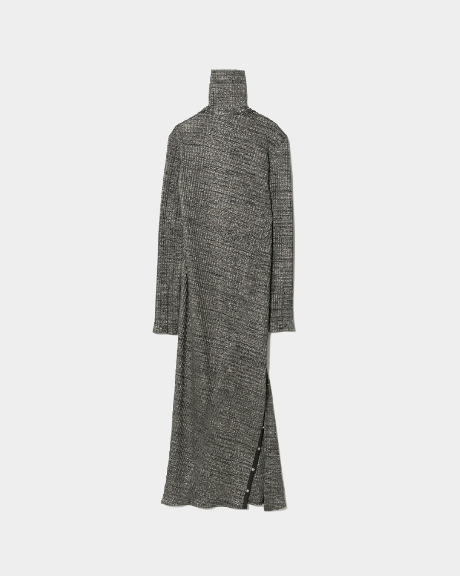 fade dye lame jersey bias dress