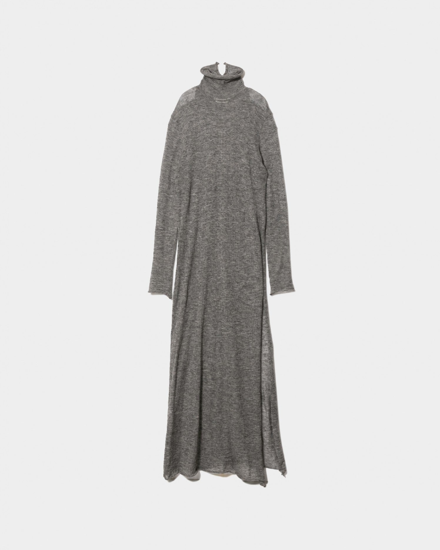 soft mohair Jersey long sleeve dress