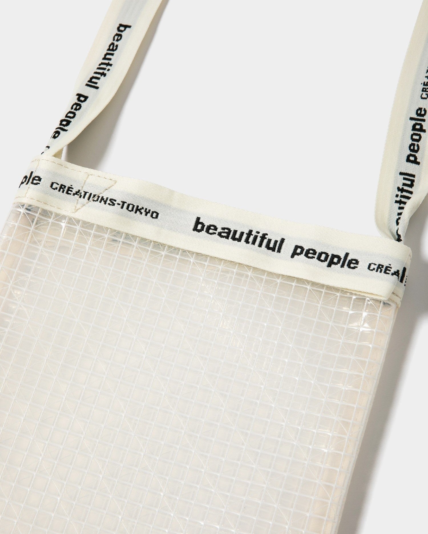 Vinyl logo tape Sacoche bag