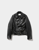 vintage leather  riders jacket