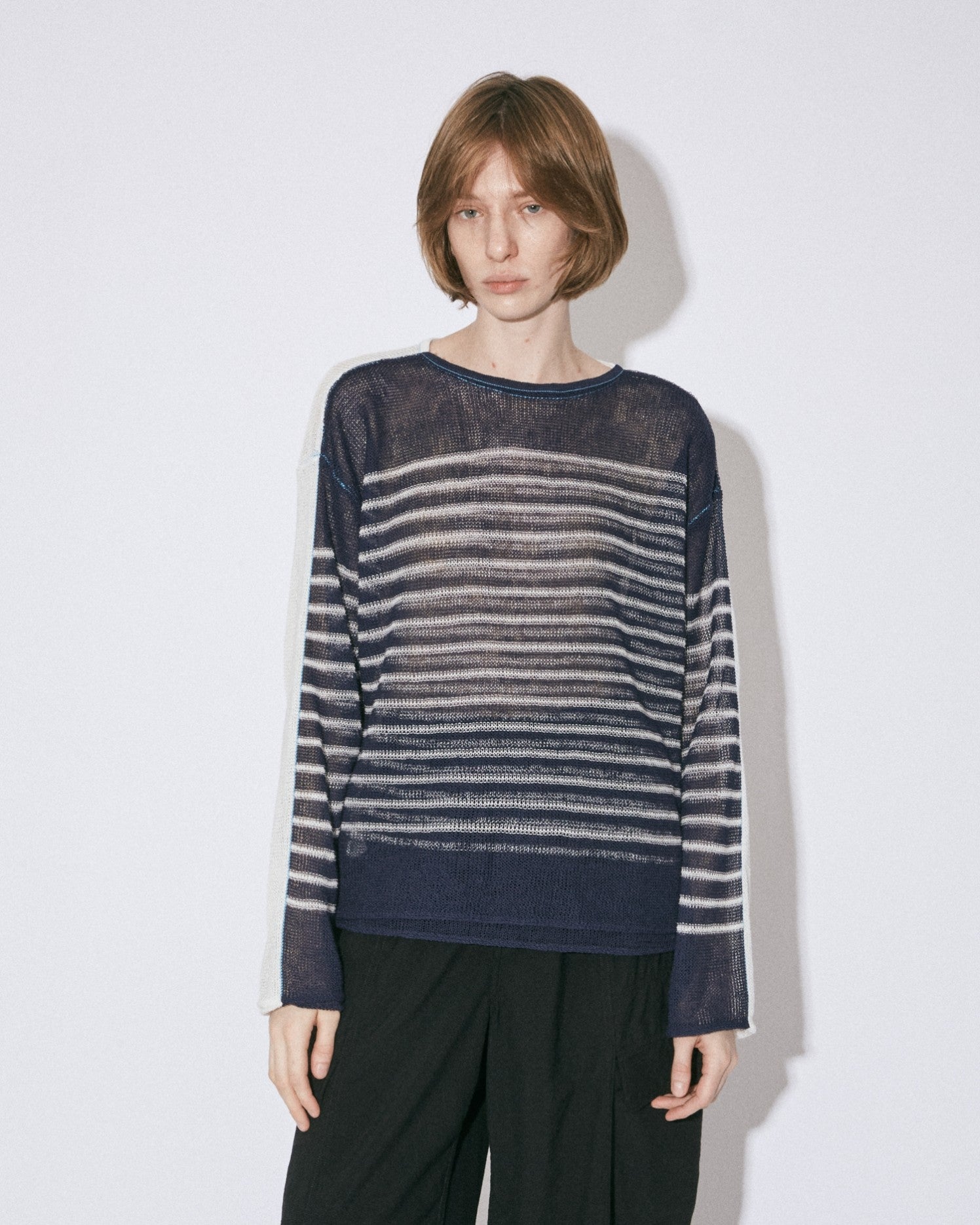 protained cotton flip pullover