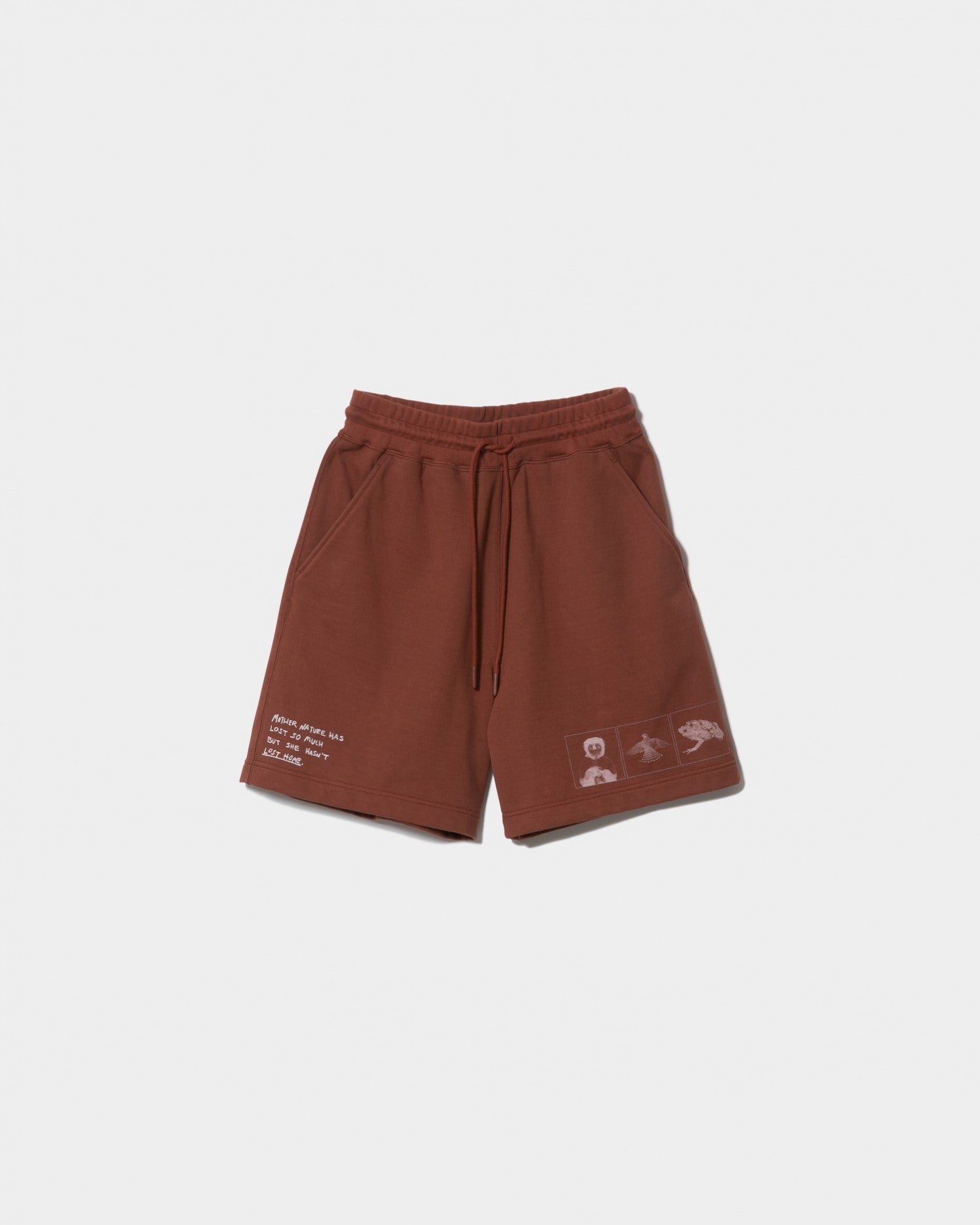 suvin compact sweat short pants