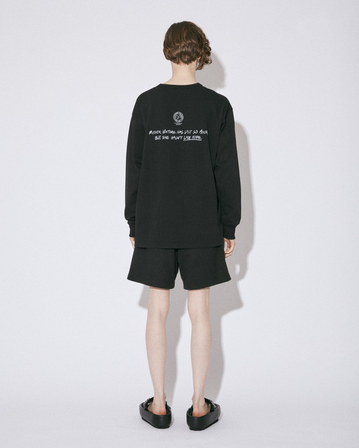 suvin compact sweat short pants