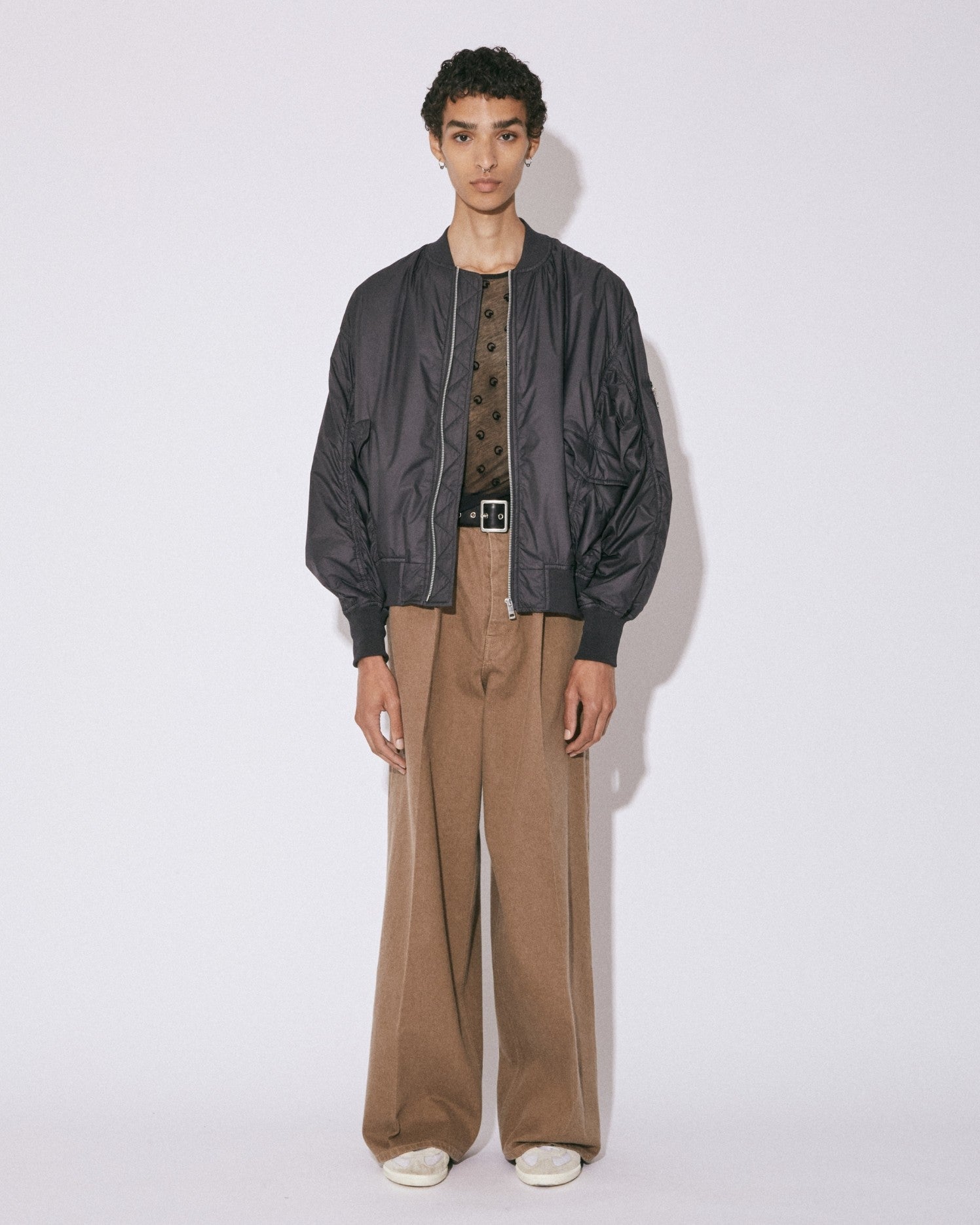 organic FOXbrown denim trousers fit