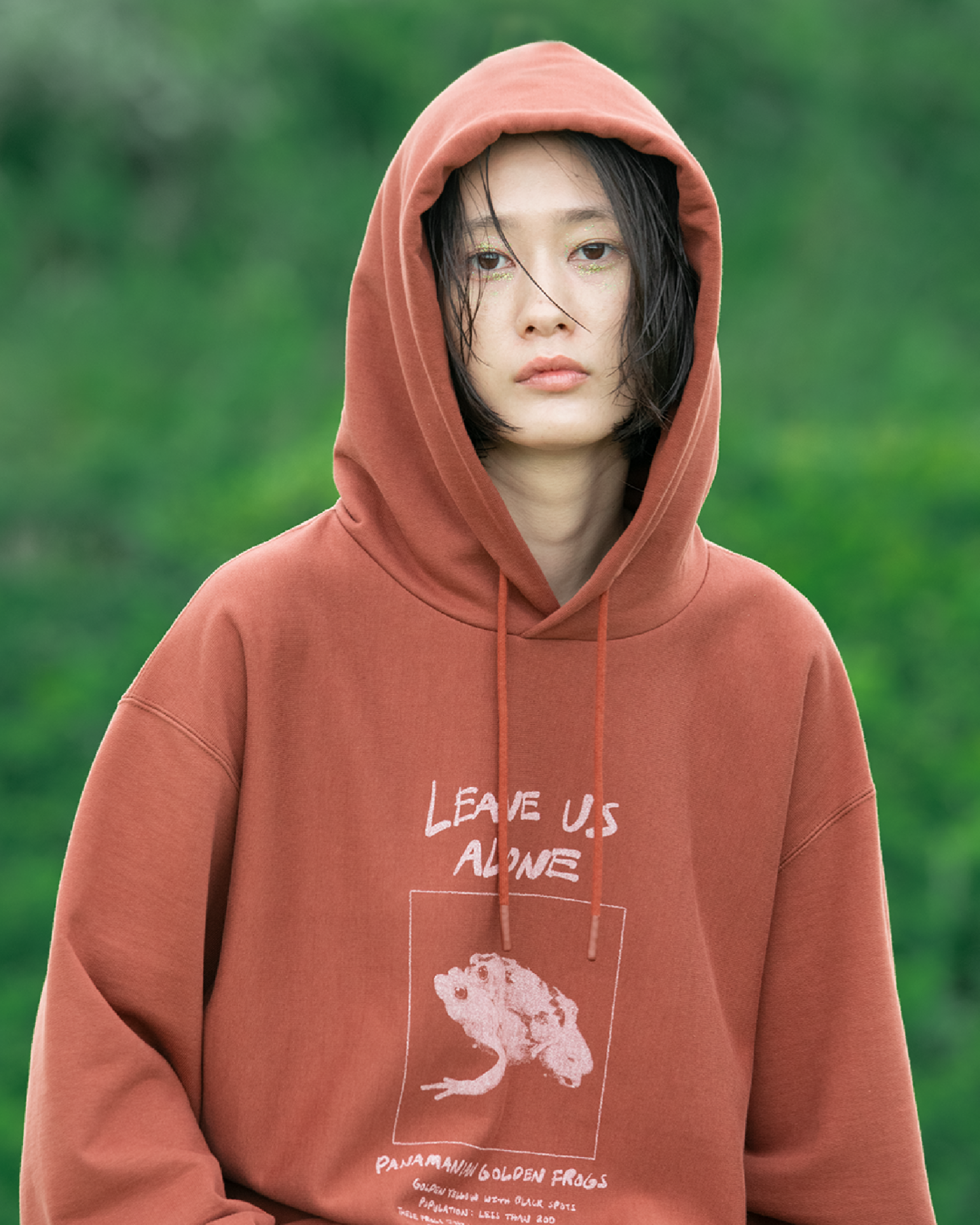 suvin compact sweat pullover parka