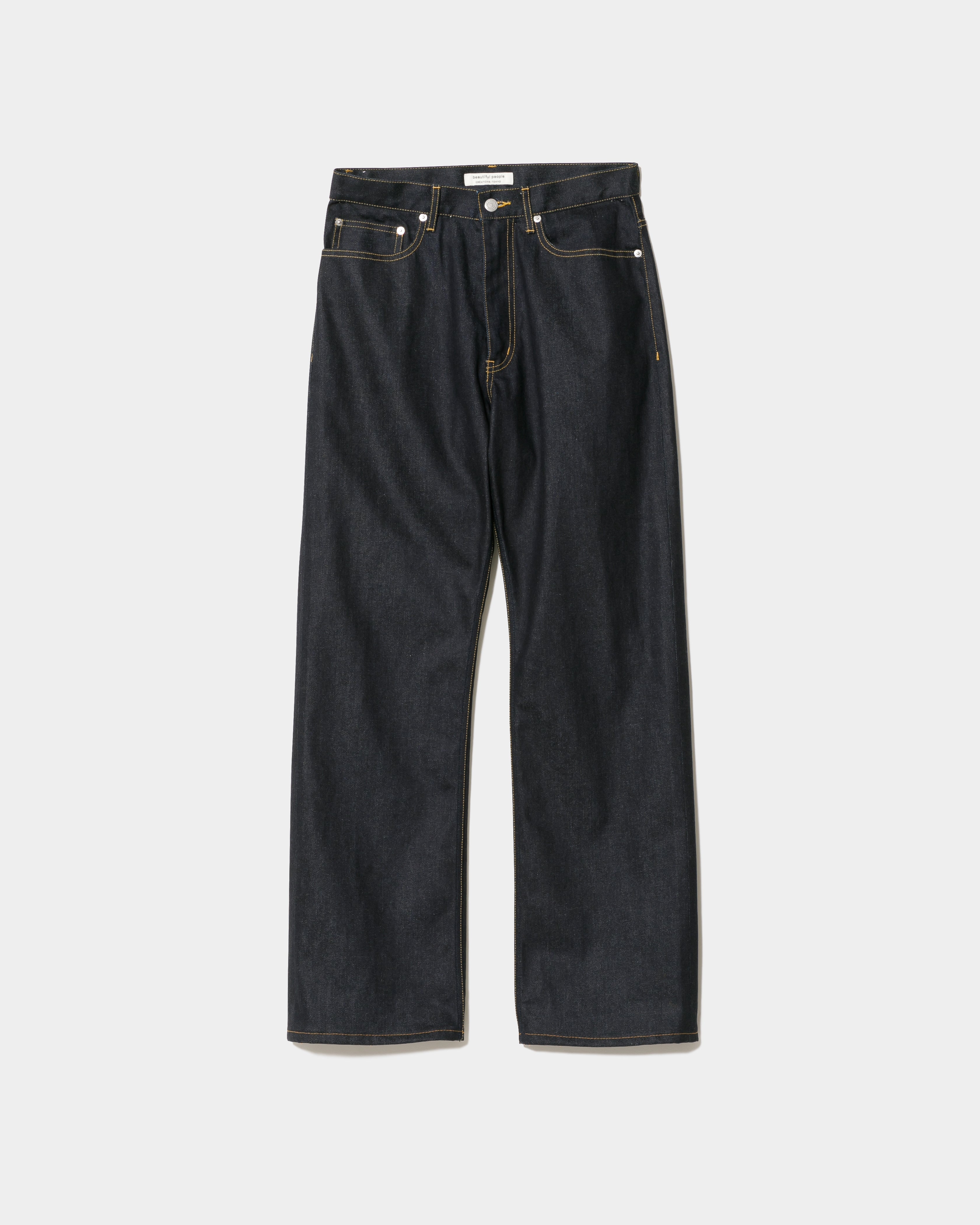 世界初で唯一　超硬合金バレル　試作品　ノーグルーブ的　ストレート USED5 tropical wool mohair side tuck wide pants – beautiful people