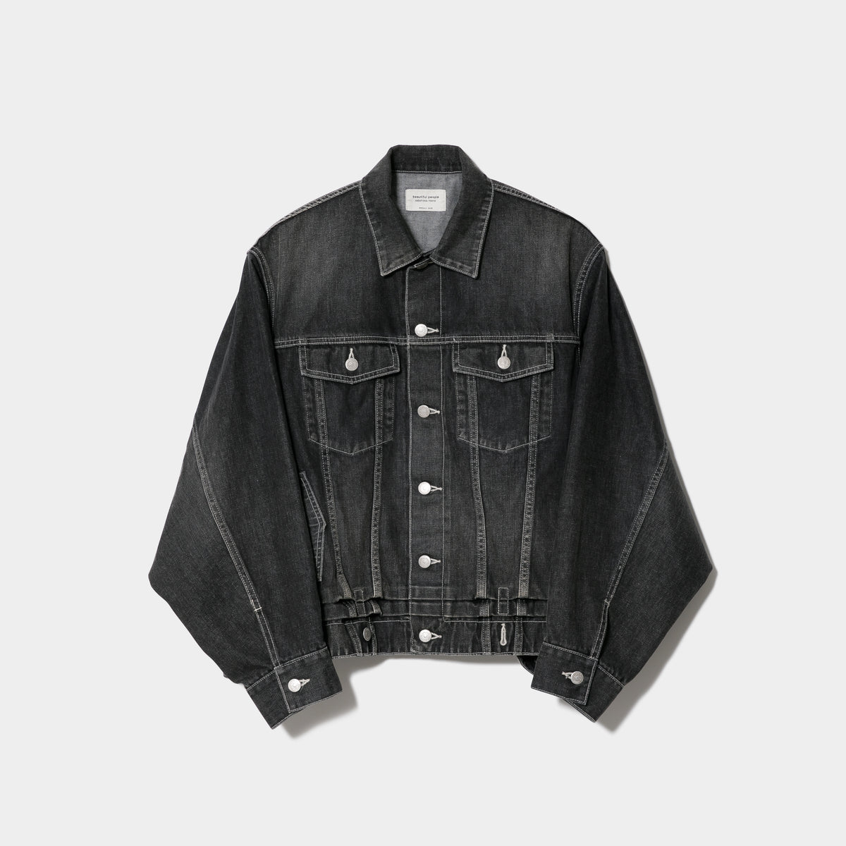 double-end selvedge denim blouson