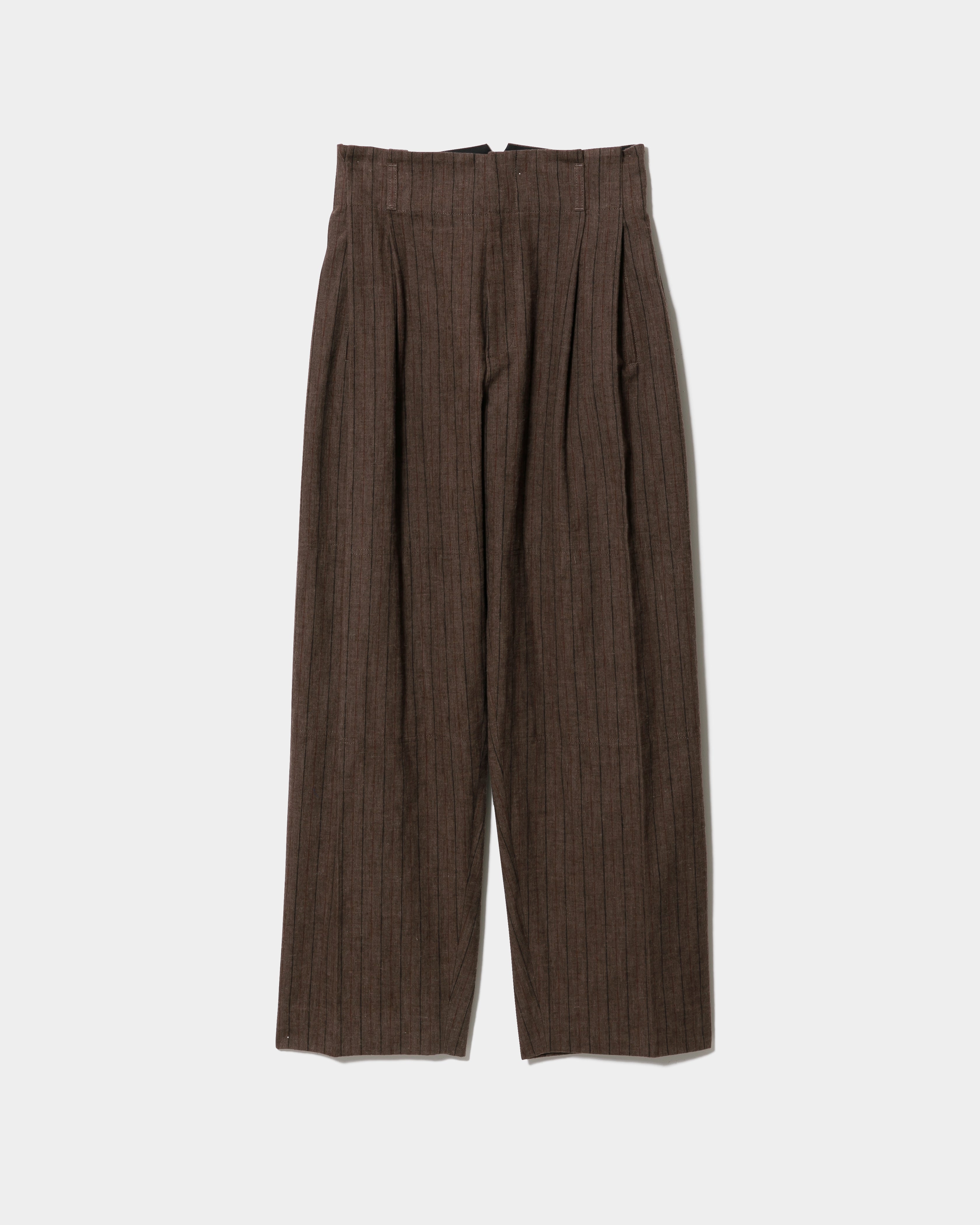 flannel suiting side-tuck pants – beautiful people online store