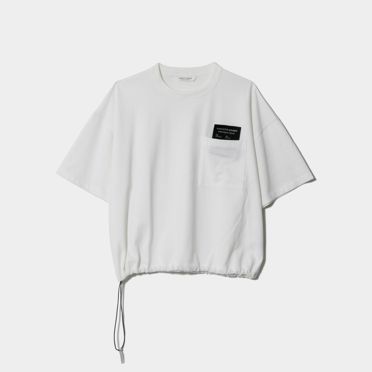 suvin compact jersey big QOL tag T – beautiful people online store