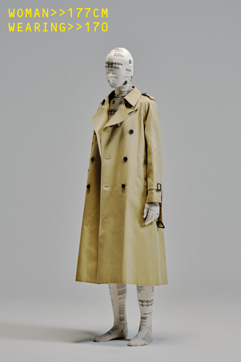 THE/a Trench Coat | beautiful people