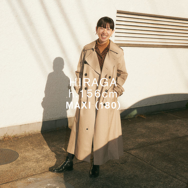 EVERYTHING IS BEAUTIFUL #02 ULTIMATE PIMA TRENCH COAT | beautiful