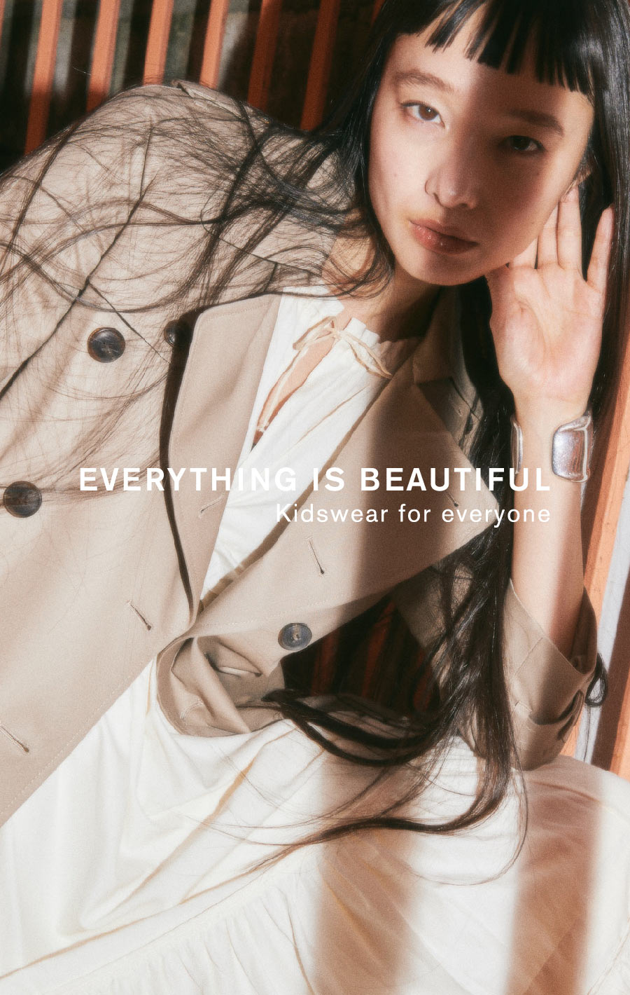 EVERYTHING IS BEAUTIFUL #02 ULTIMATE PIMA TRENCH COAT | beautiful
