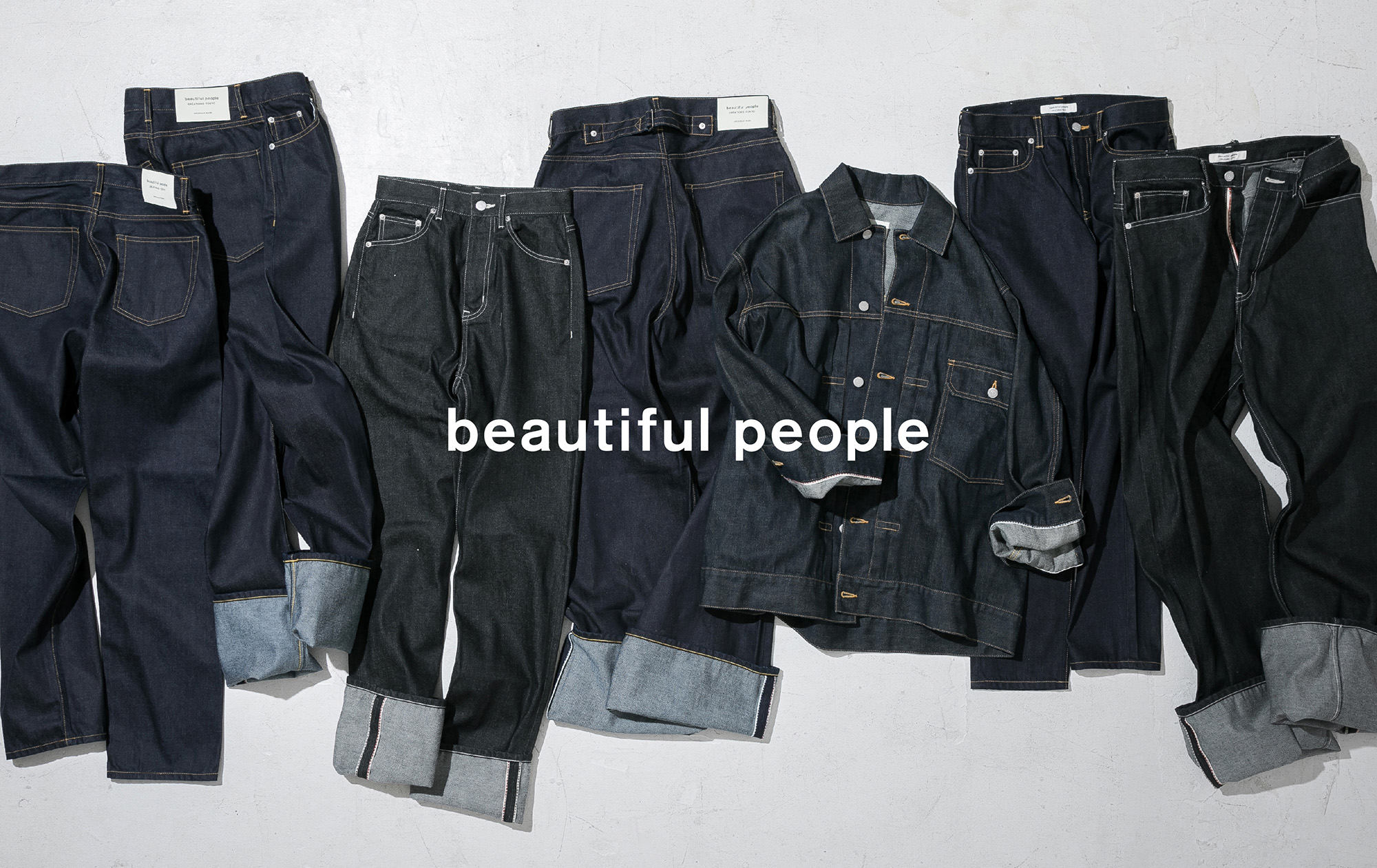 22SS – Selvedge Denim Series | beautiful people