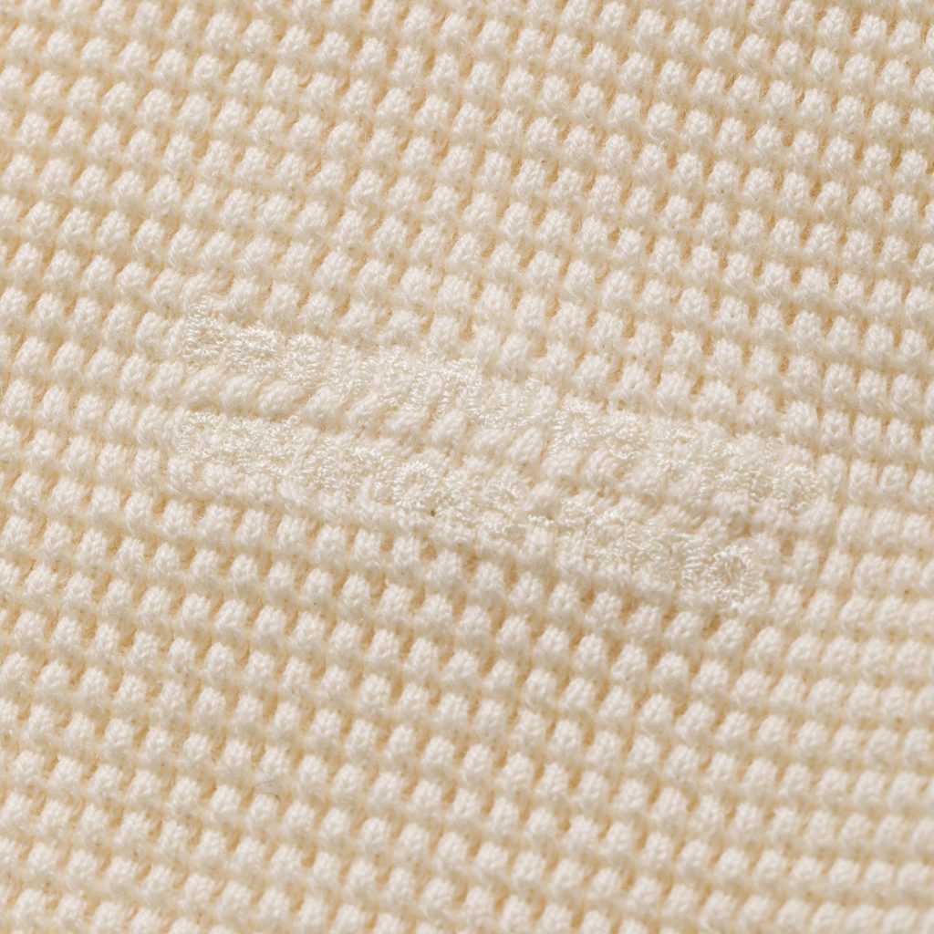 Cotton wool waffle THE/a thermal top