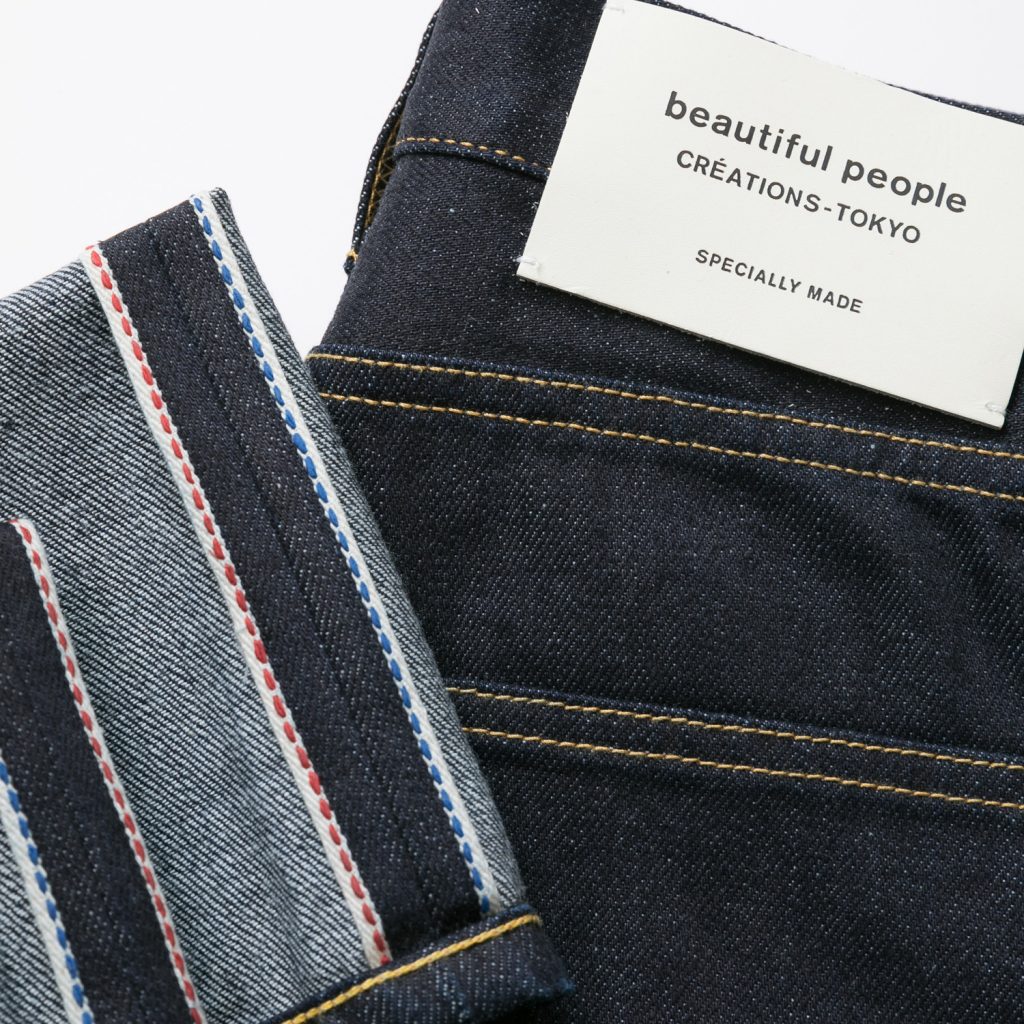 Selvedge denim THE/a woman fit | beautiful people