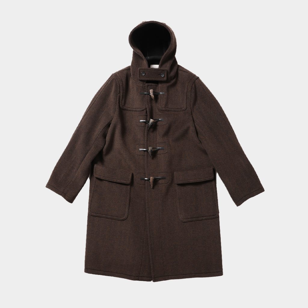 pile melton THE / a duffel coat【season color】