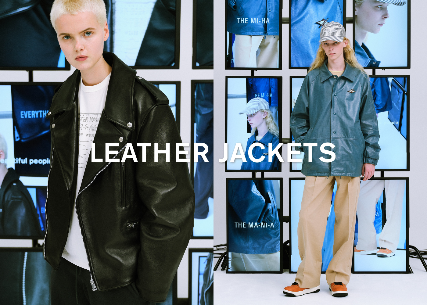 Spring 2024 Collection Leather Jackets | beautiful people
