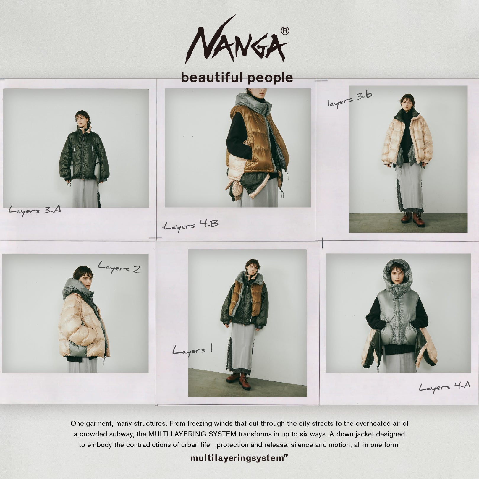 NANGA x beautiful people