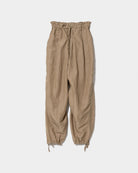 lyocell ramie cloth  curved pants