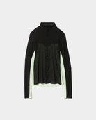 organic cotton frais twoway neck cardigan