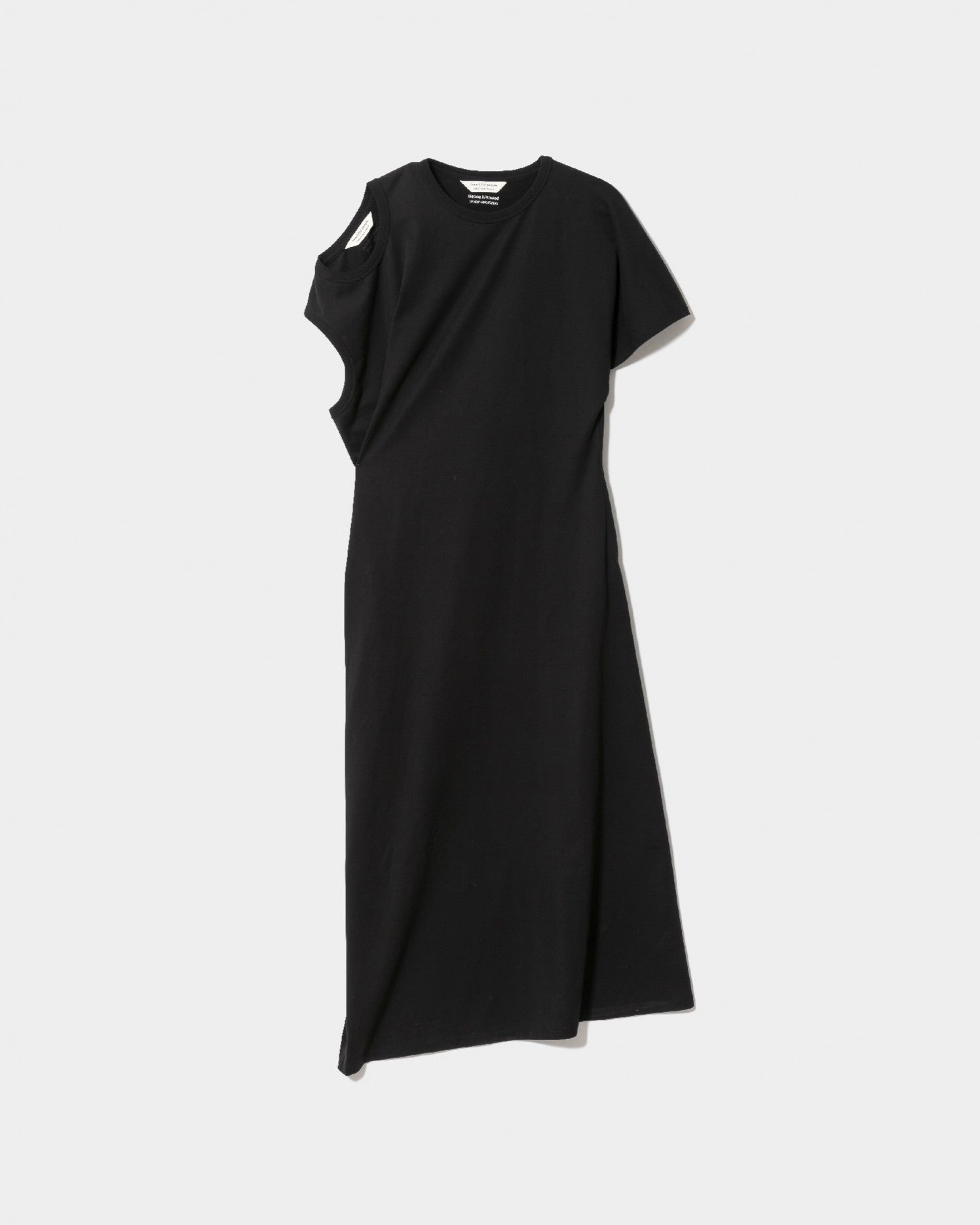 60/3 jersey two way  neck dress