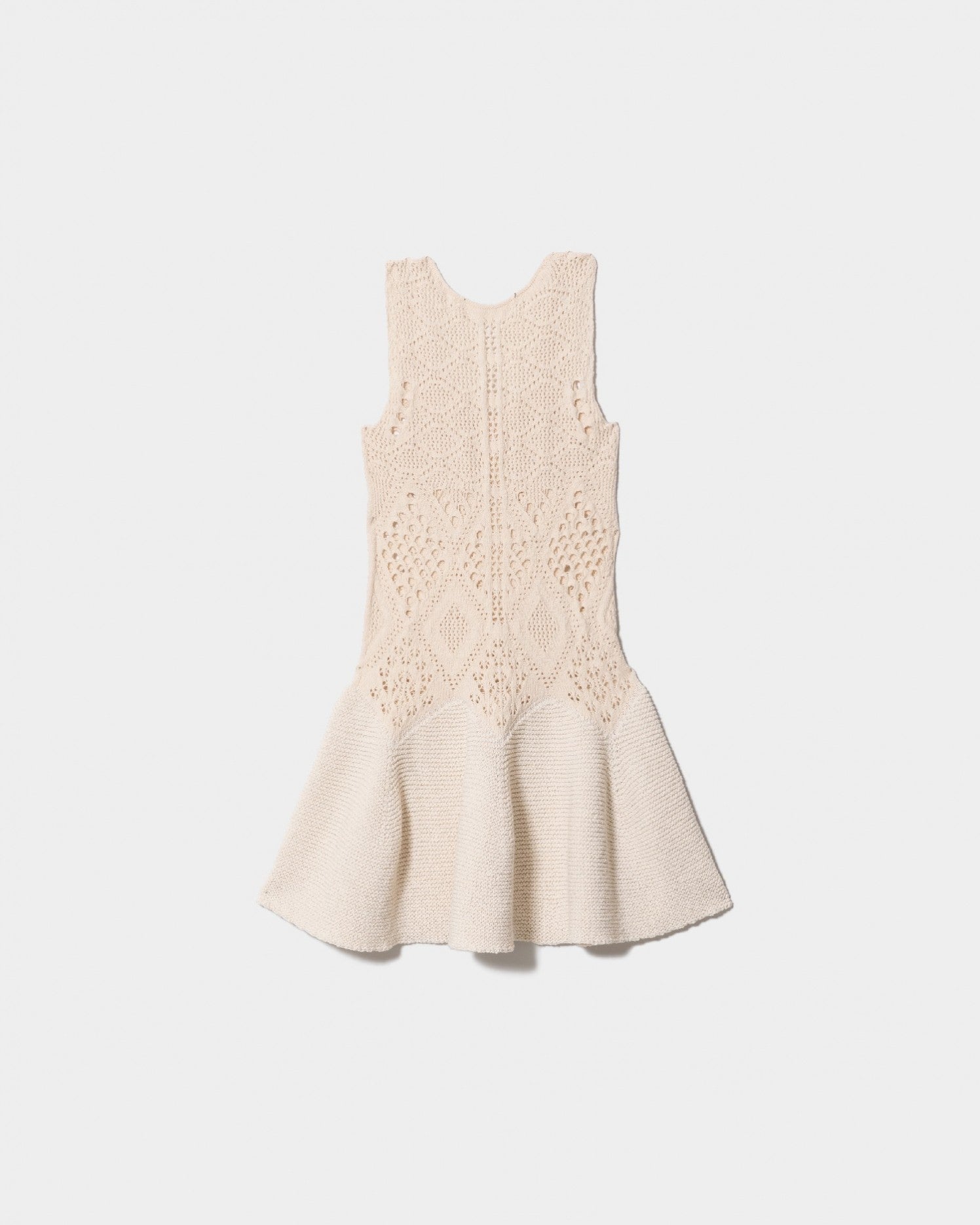 stretchy lace knitted  tunic top