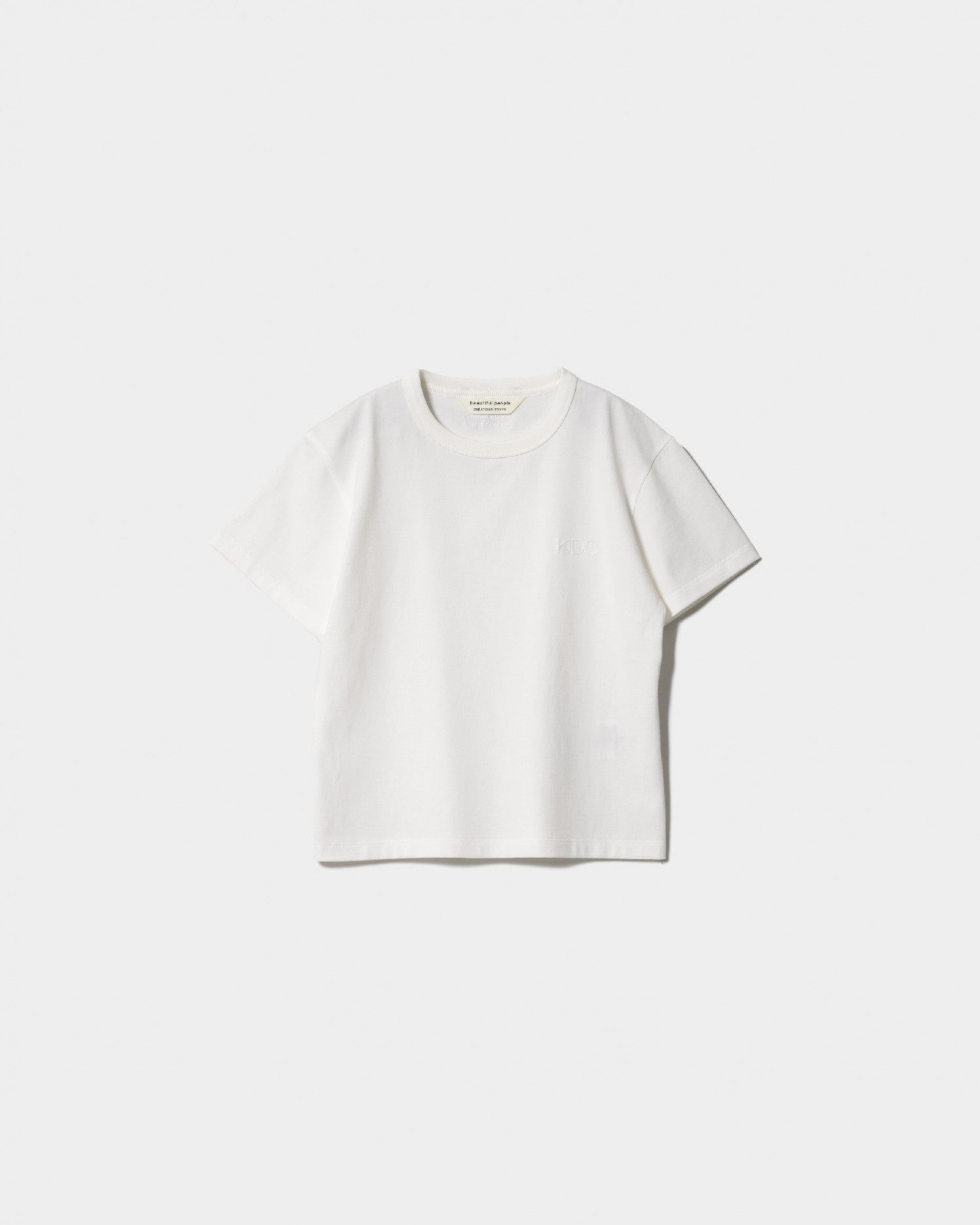 60/3 jersey kids embroidery T-shirt