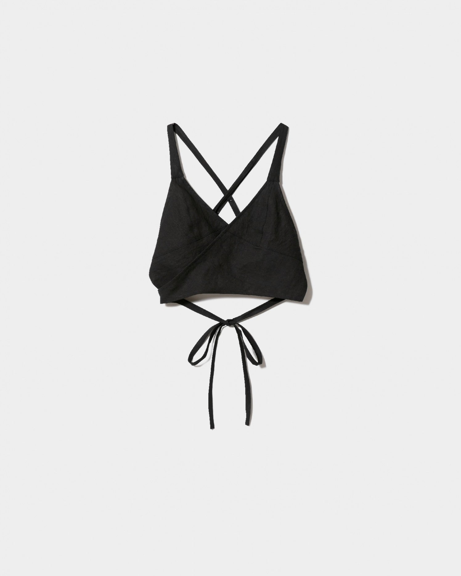 double-end coating linen camisole top