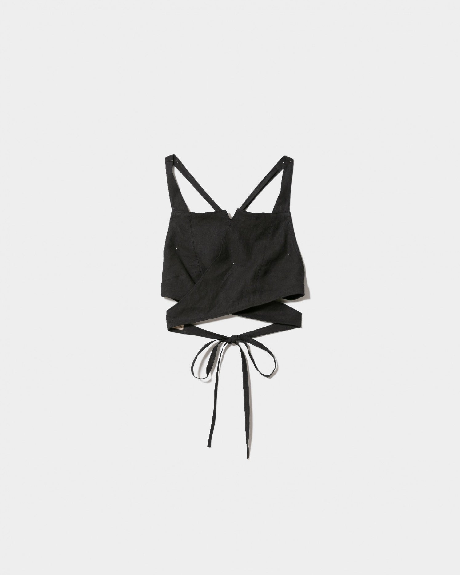 double-end coating linen camisole top