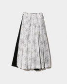 esquisse flowerprint  paperbag wrap skirt