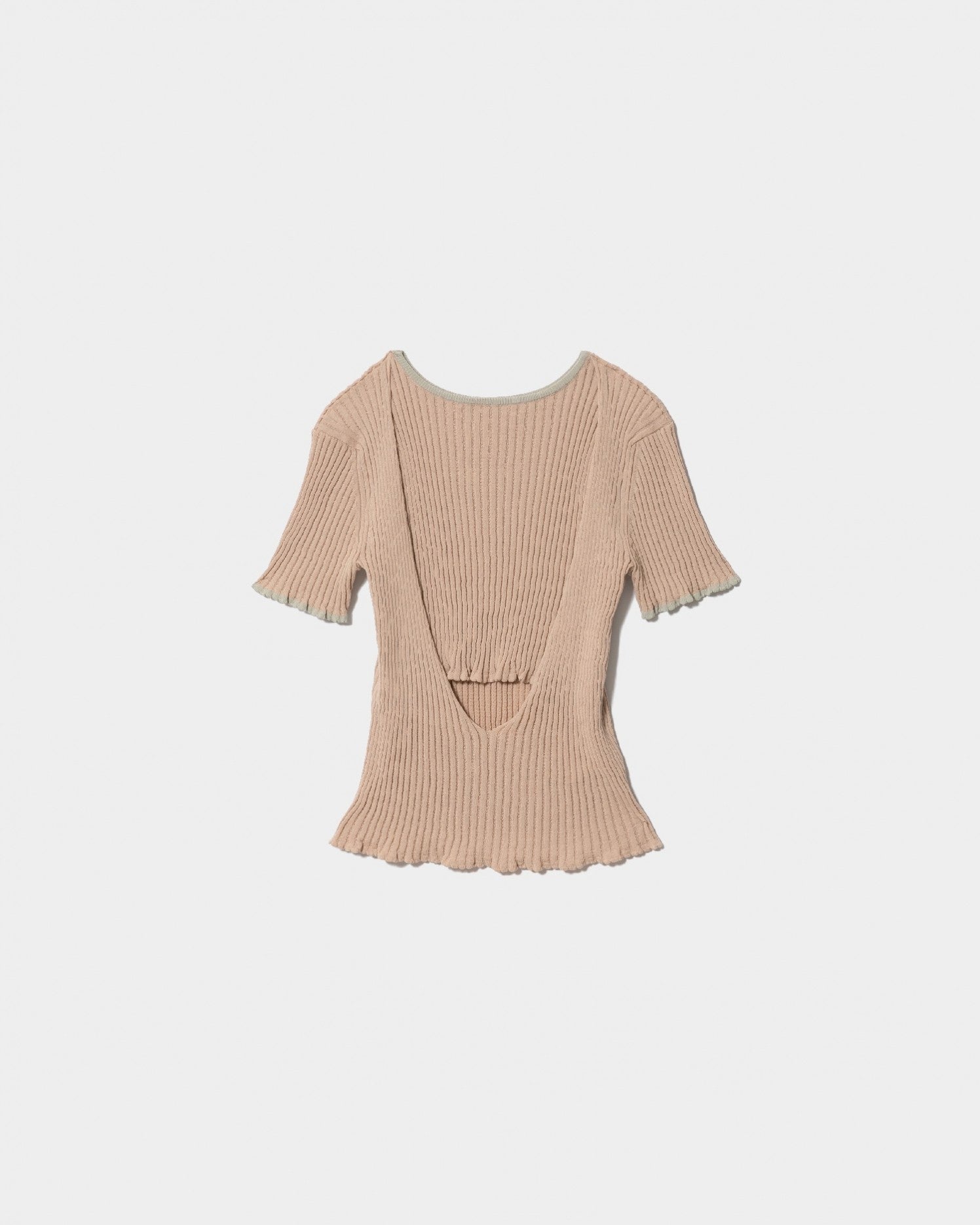 high gauge side-c rib pullover
