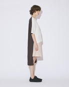 sheer jersey flip dress top