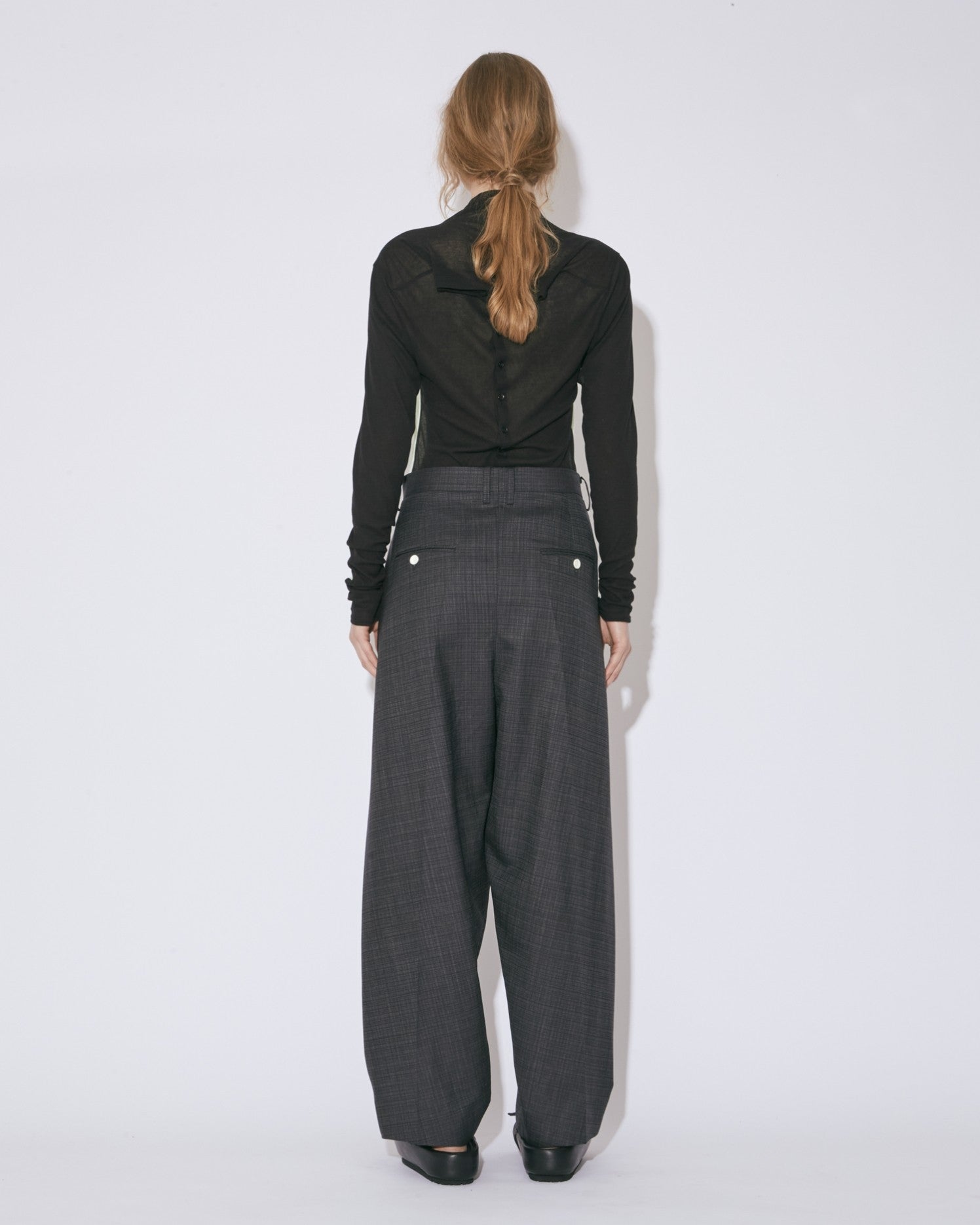 organic cotton frais twoway neck cardigan